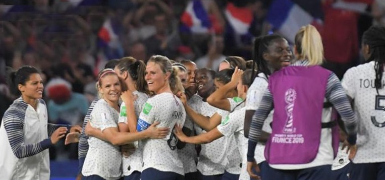 Fútbol femenino: Francia eliminó a Brasil y clasificó a los cuartos de final del Mundial