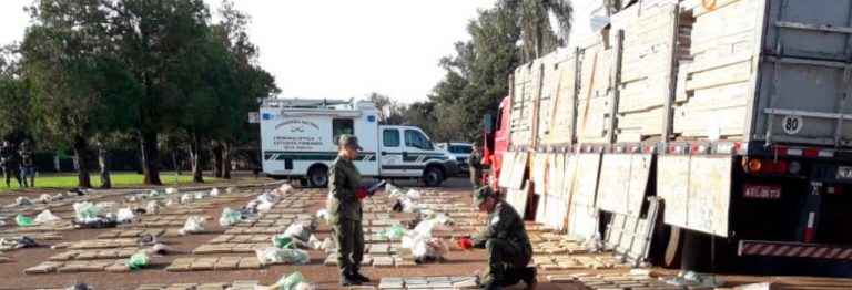 Golpe al narcotráfico: secuestraron más de 6 toneladas de marihuana en Garuhapé