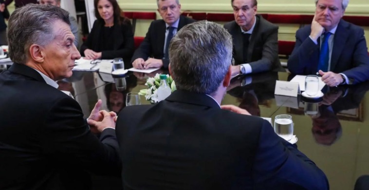 Pichetto participó de la reunión junto al Gabinete de Mauricio Macri