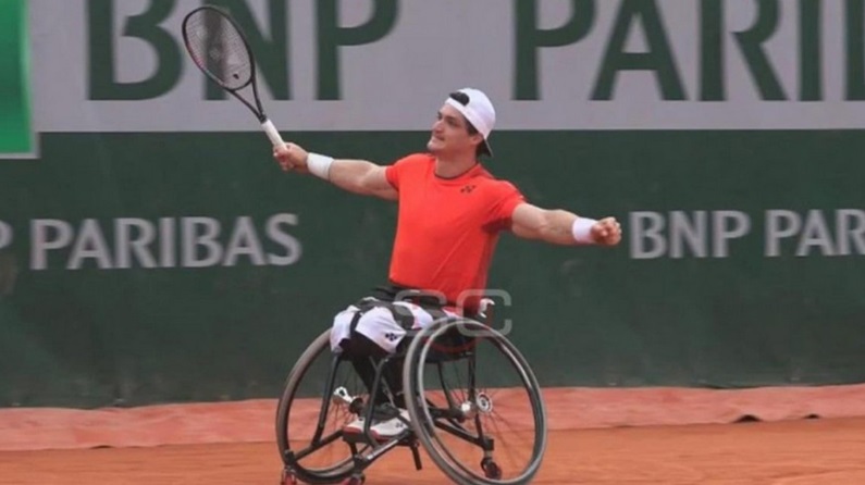 Tenis Adaptado: Gustavo Fernández es finalista en Roland Garros