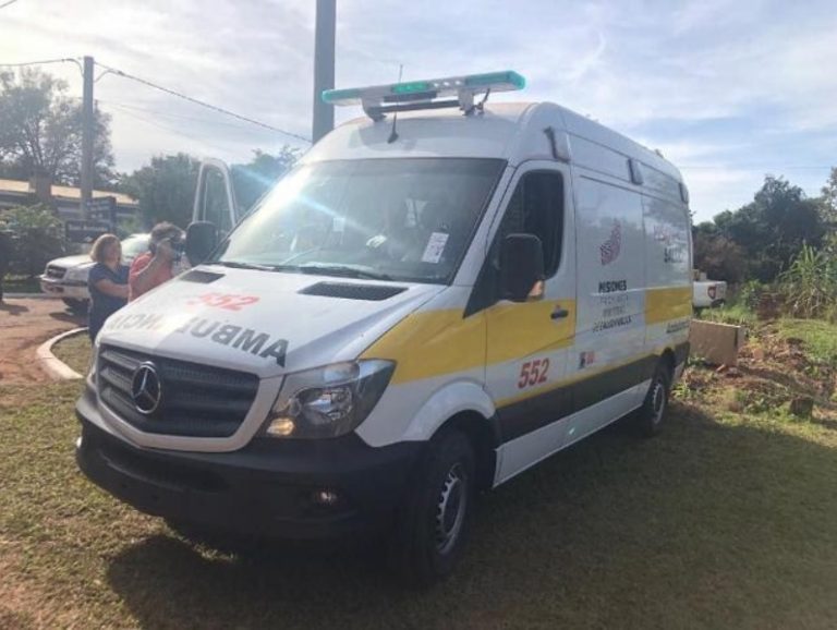 Wanda recibió una nueva ambulancia de mediana complejidad para traslados