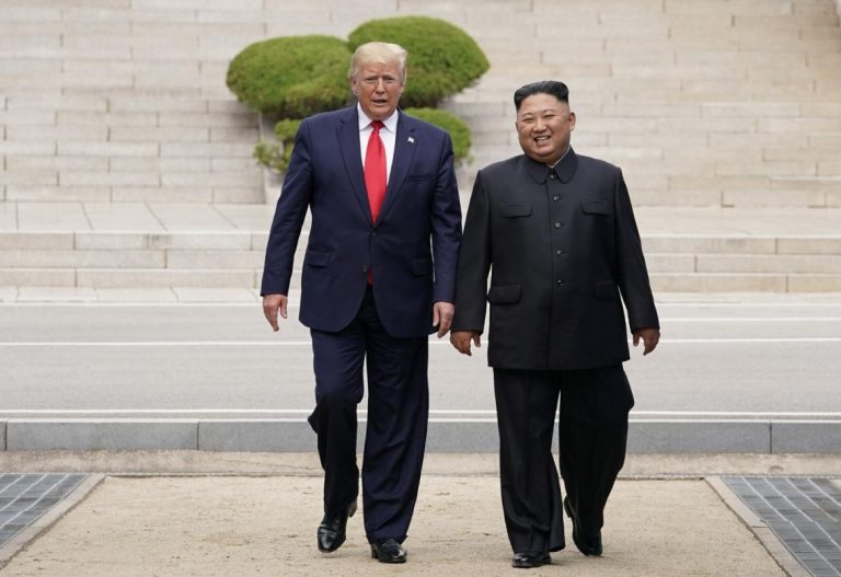 Trump es el primer presidente de EE.UU. en pisar Corea del Norte
