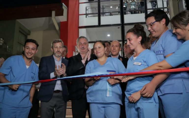 Passalacqua y Frigerio inauguraron el edificio de ampliación de la Escuela de Enfermería