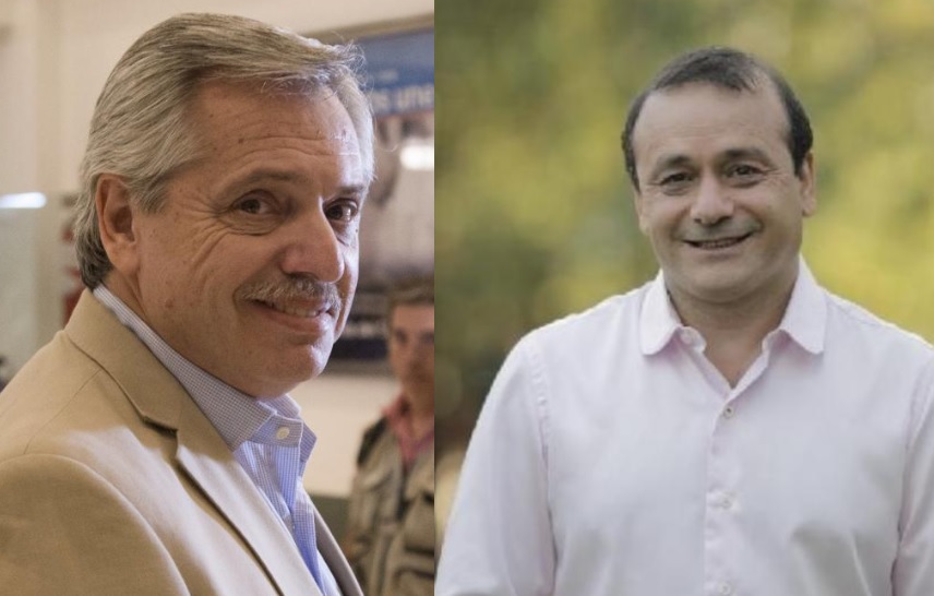 Alberto Fernández felicitó a Herrera Ahuad por su triunfo en la provincia
