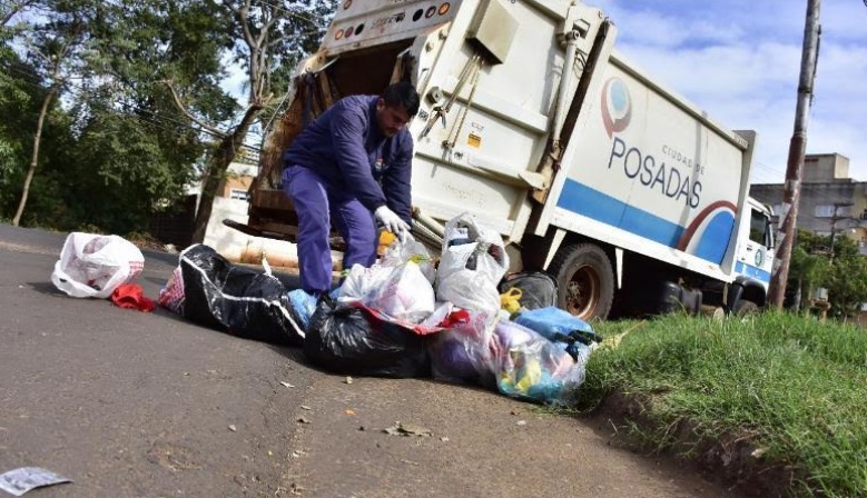 En Posadas se recolecta 300 toneladas de residuos domiciliarios por día
