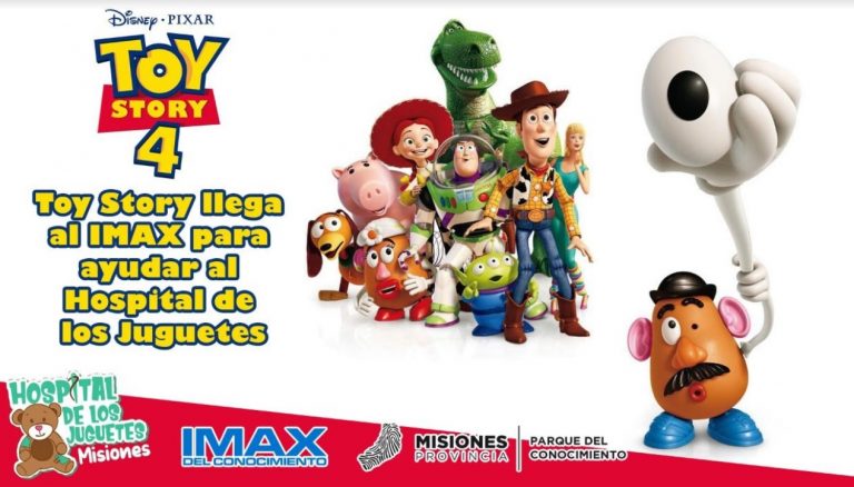 El Hospital de juguetes acompañará al estreno de Toy Story 4 en el IMAX del Conocimiento