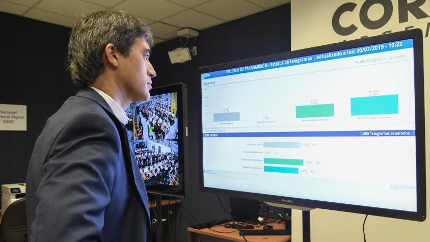 Se realizó un simulacro de transmisión de telegramas y recuento de resultados