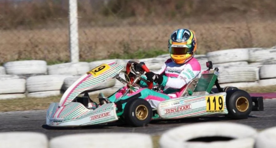 Mairu Herrera Ahuad comenzó una nueva temporada en el Argentino de Karting