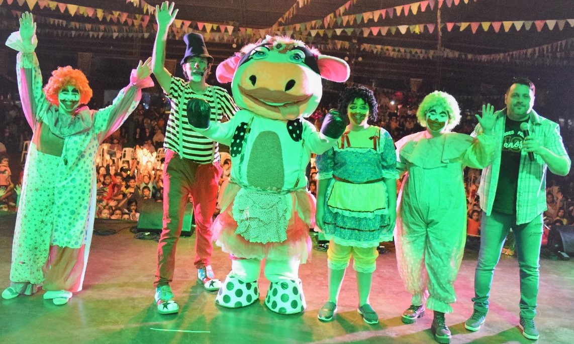 Niños de Andresito disfrutaron del show de Gurises