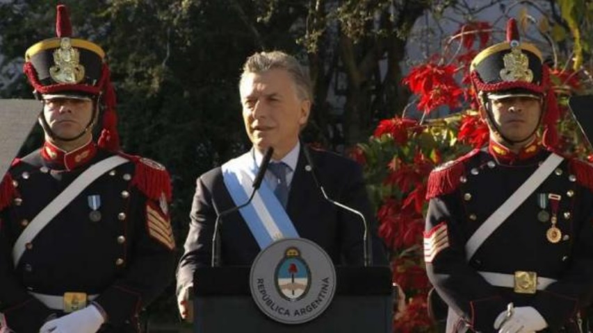 Macri: “Hoy la Argentina nos exige ese mismo paso de grandeza que en 1816”