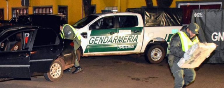 Incautaron 198 kilos de marihuana en Candelaria: hay un detenido