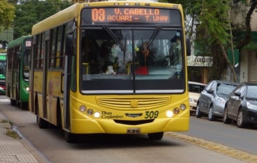 Desde UTA Misiones garantizaron el servicio de transporte el martes y miércoles
