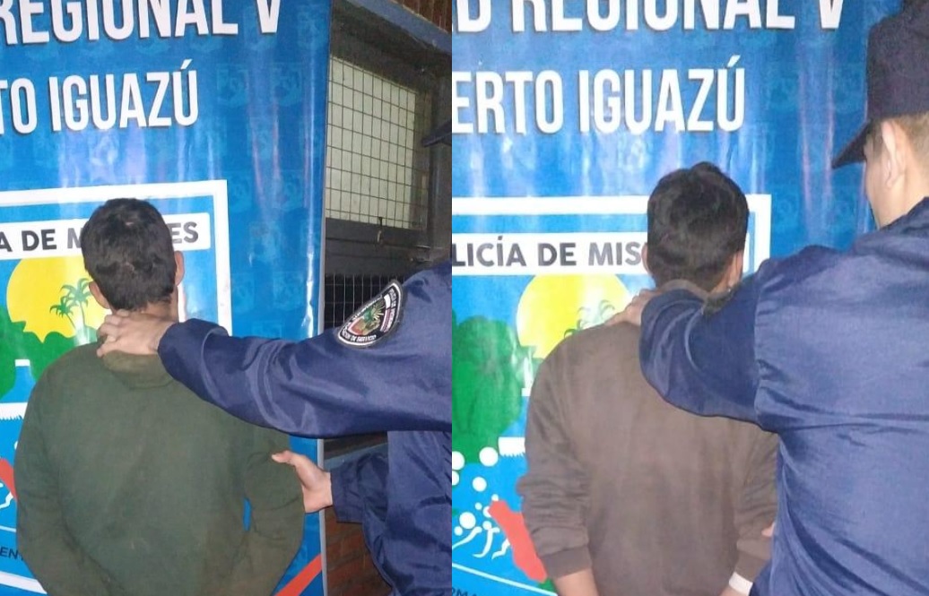 Iguazú: detuvieron a dos hombres por estar involucrados en ilícitos