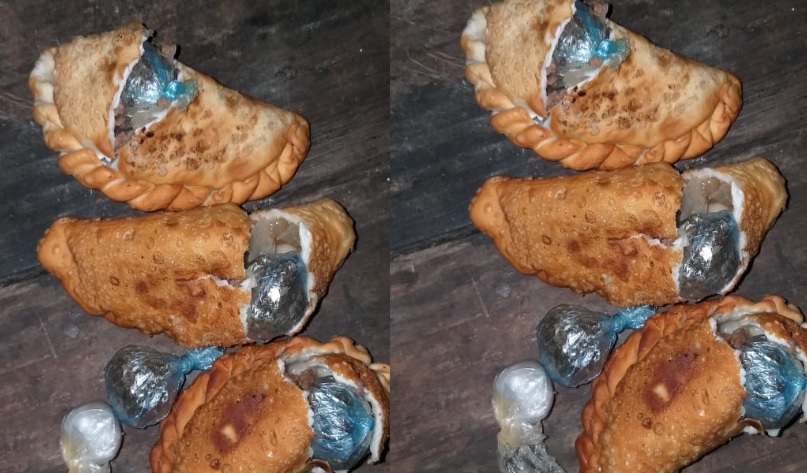 Intentó ingresar a la comisaría empanadas con relleno especial: tenía cocaína y marihuana