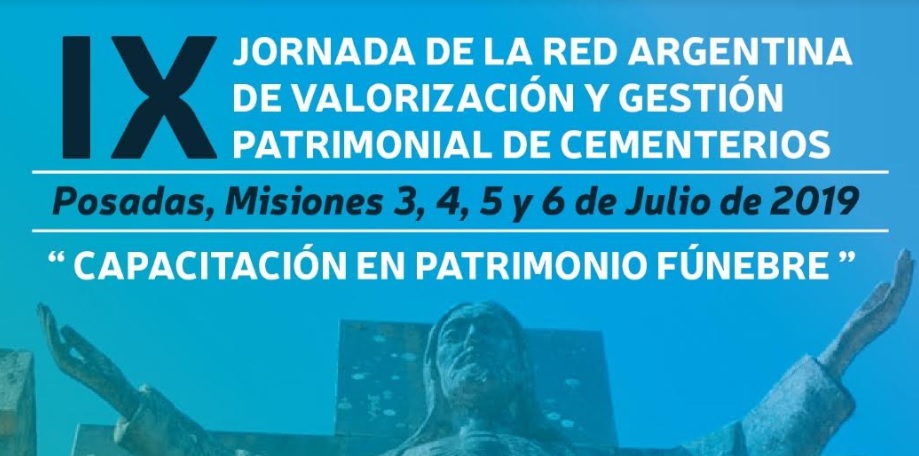 Este miércoles se realizará la IX Jornada de la red Argentina de valoración y gestión patrimonial de cementerios