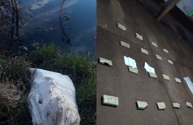 Incautaron marihuana a la vera del arroyo Garupá: está valuada en unos 750 mil pesos