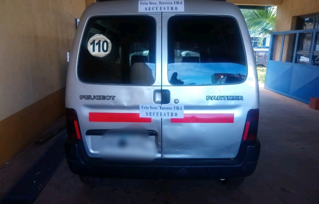 Posadas: recuperaron utilitario robado en Buenos Aires