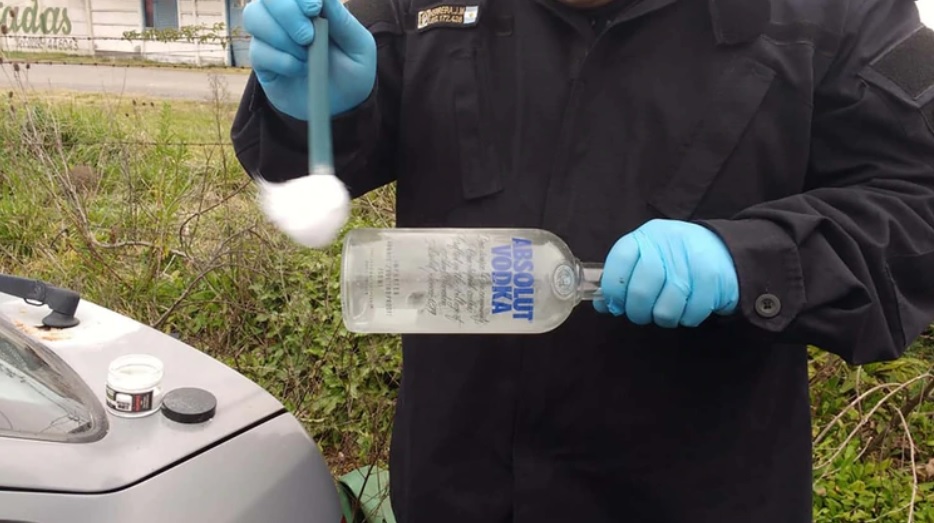 Las pericias a la camioneta de “El Pepo” confirmaron que había una botella de vodka