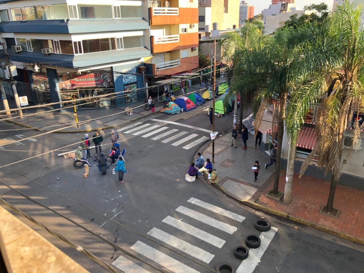 La CEM manifestó malestar y preocupación por perjuicios ocasionados por acampe en Junín y Sarmiento