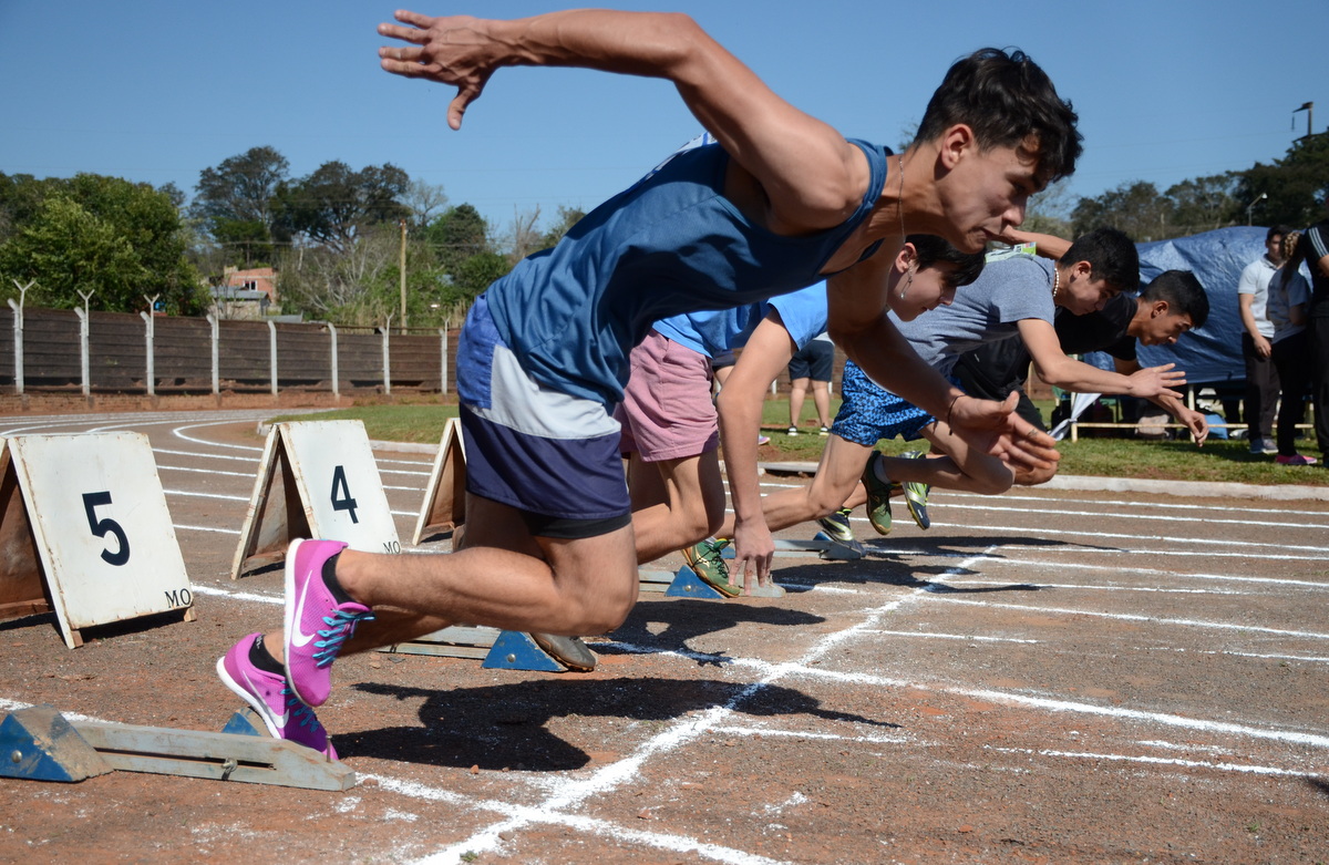 Juegos Deportivos Misioneros: fiesta de atletismo en Oberá