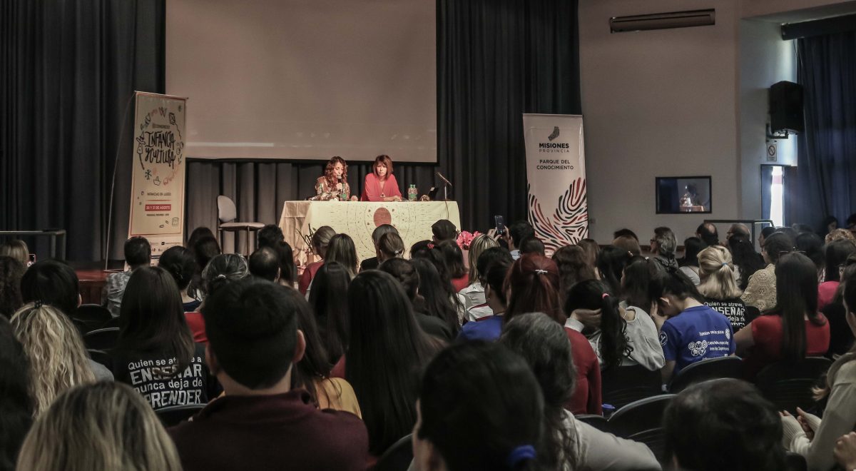 Arrancó el 3° Congreso de Infancia y Cultura en el Parque del Conocimiento