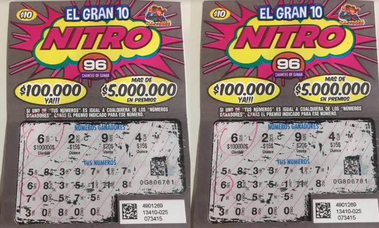 Apóstoles: apostador se ganó 100 mil pesos con la Raspadita