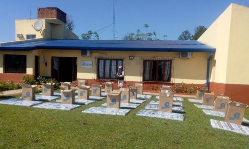 Secuestraron cargamento de cigarrillos por más de un millón de pesos en Corpus: un detenido