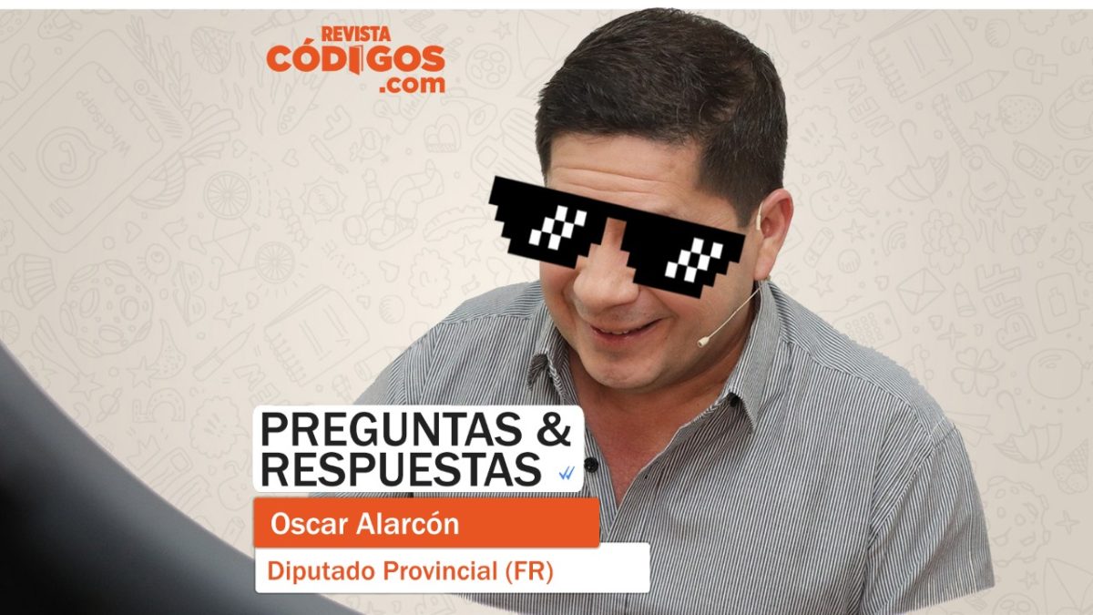Desafío Códigos: Oscar Alarcón se animó al ping pong de preguntas y respuestas