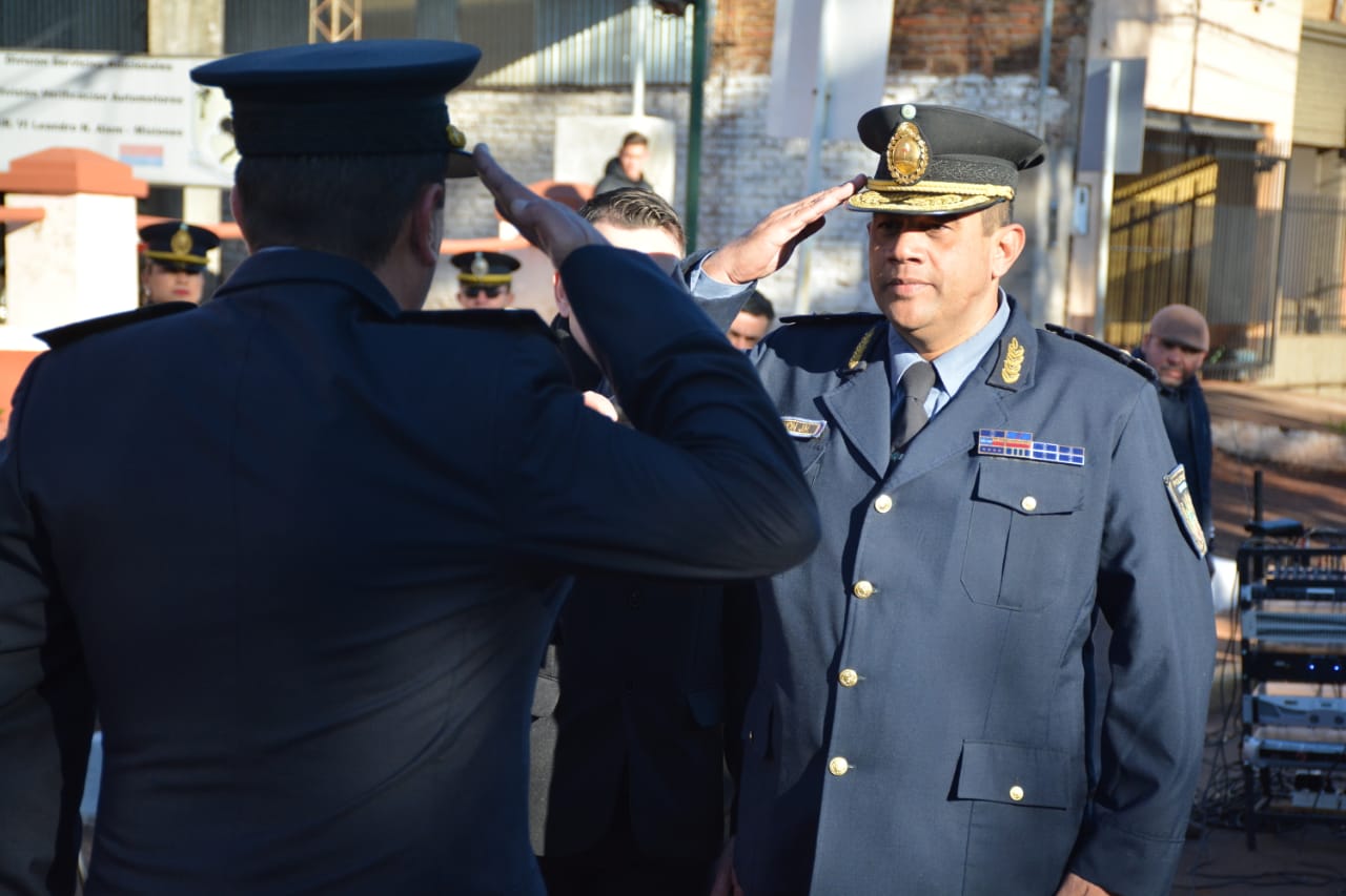 Policiales: el comisario mayor Pavón es el nuevo jefe de la UR de Alem