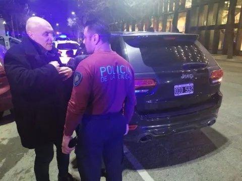 Atacaron la camioneta que trasladaba a José Luis Espert