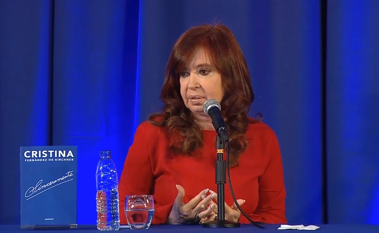 Cristina Fernández presentará “Sinceramente” el próximo sábado en el 