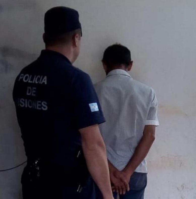 San Pedro: hirió a su concubina con un machete, la amenazó de muerte y fue detenido