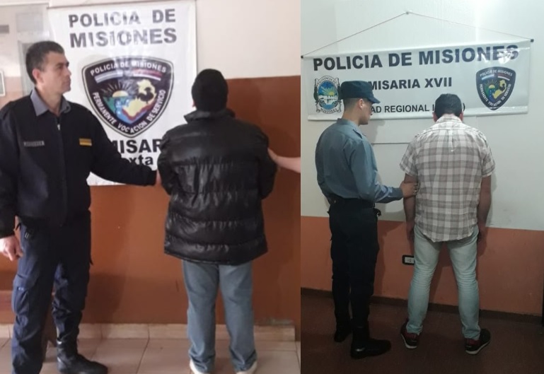 Violencia de género: dos hombres fueron detenidos por amenazar de muerte a sus parejas en Posadas