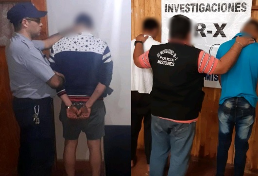 Posadas: detuvieron a "Mecha", "Lámpara" y "Banana” por diferentes robos
