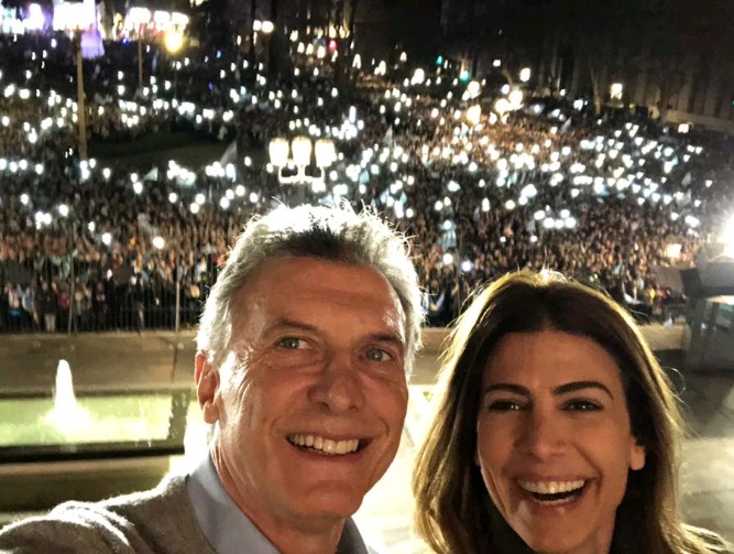 Macri desde Casa Rosada ante la movilización: "Podemos ser mejores"