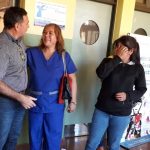 Recorrida en la Provincia: realizaron entrega de insumos, visita a CAPS y obra en construcción