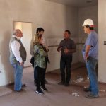 Recorrida en la Provincia: realizaron entrega de insumos, visita a CAPS y obra en construcción