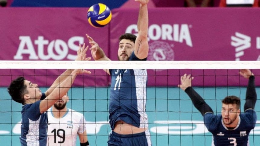 Vóley: Argentina derrotó a Puerto Rico y se clasificó primero del Grupo A en los Panamericanos