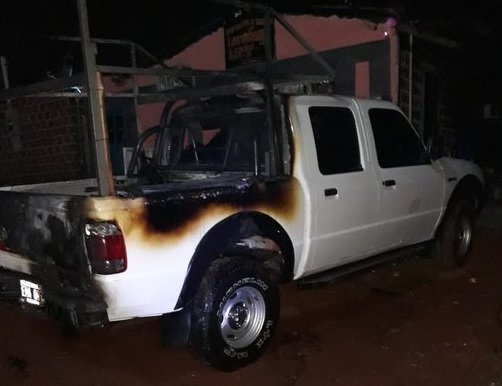 Posadas: incendiaron la camioneta de la presidente del Foro de Seguridad de la comisaría 15