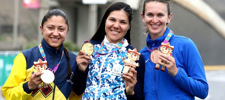 Juegos Parapanamericanos 2019: Mariela Delgado medalla de oro en ruta