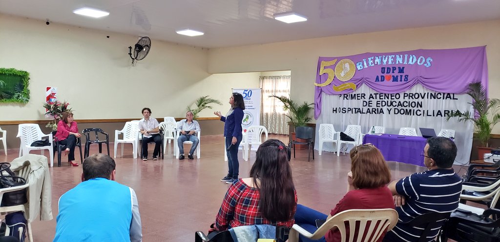 Realizaron el primer Ateneo Provincial de Educación Domiciliaria y Hospitalaria de Misiones