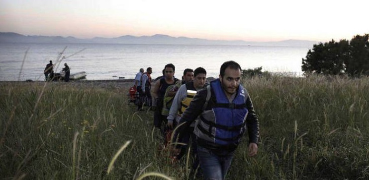 Grecia: cientos de inmigrantes llegan desde Turquía