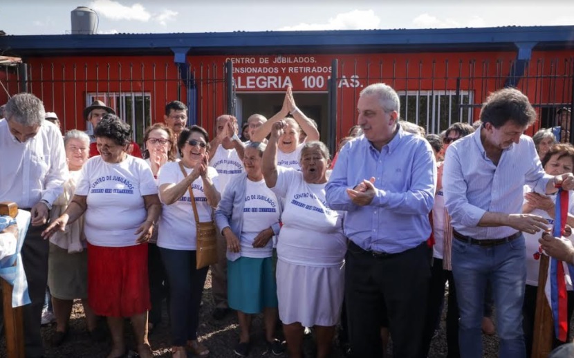 Inauguraron el centro de jubilados "Alegría" en Oberá