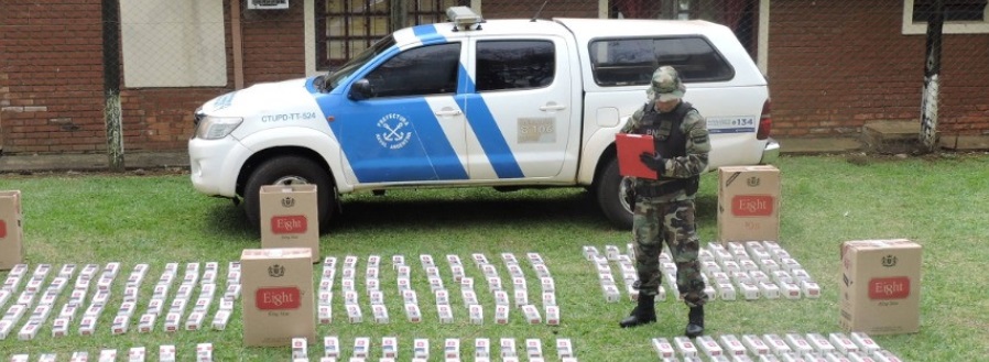 Puerto Rico: secuestraron cargamento de cigarrillos valuado en más de 400 mil pesos