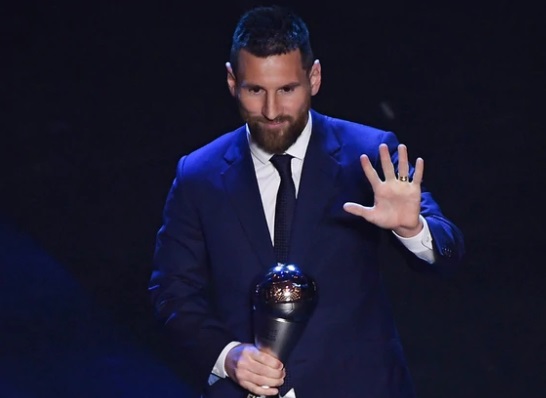 Lionel Messi fue elegido mejor jugador del año por la FIFA