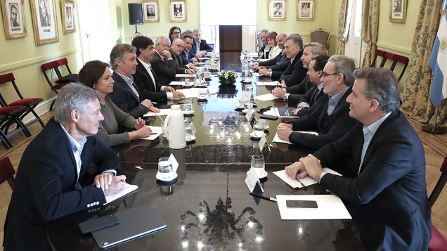 Macri tras la reunión de Gabinete: "Tenemos que seguir trabajando para lograr una estabilidad en el país"