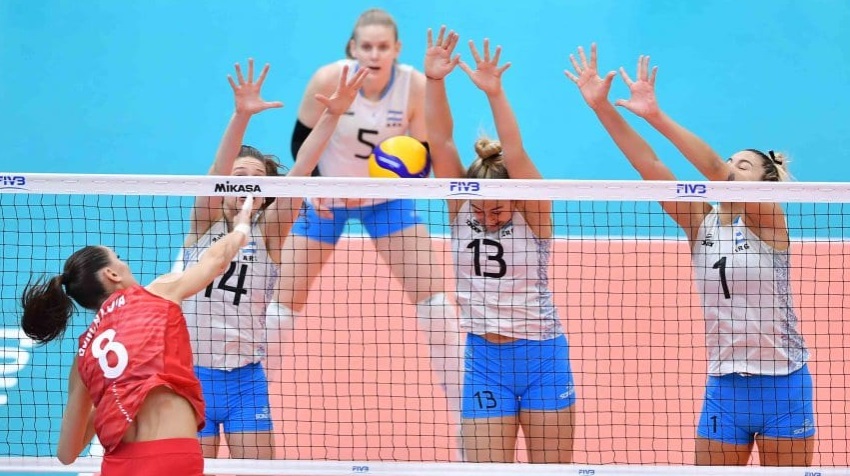 Vóley femenino: Argentina perdió ante Rusia en el Mundial de Japón