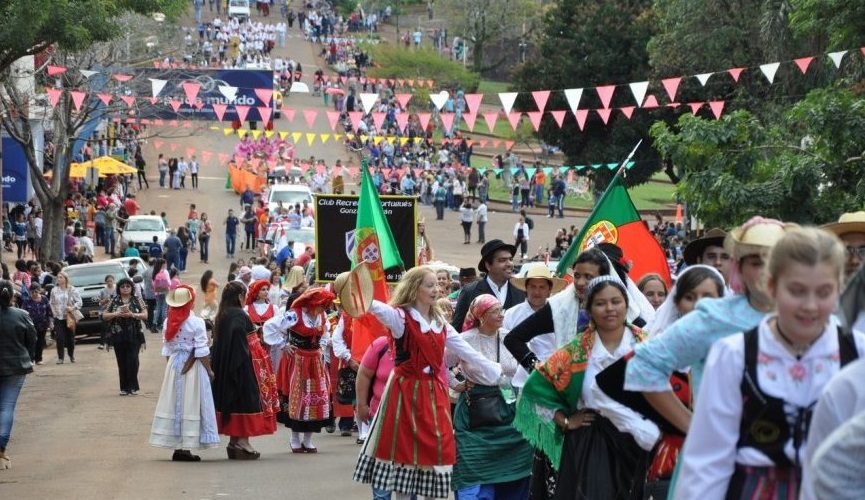 Oberá: comenzó la 40° edición de la Fiesta Nacional del Inmigrante