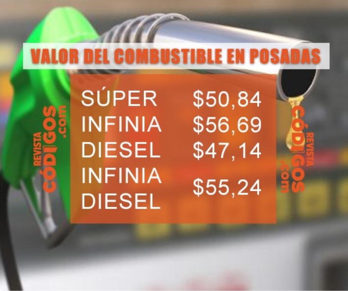 Suba de combustibles: el litro de nafta súper supera los 50 pesos en Posadas