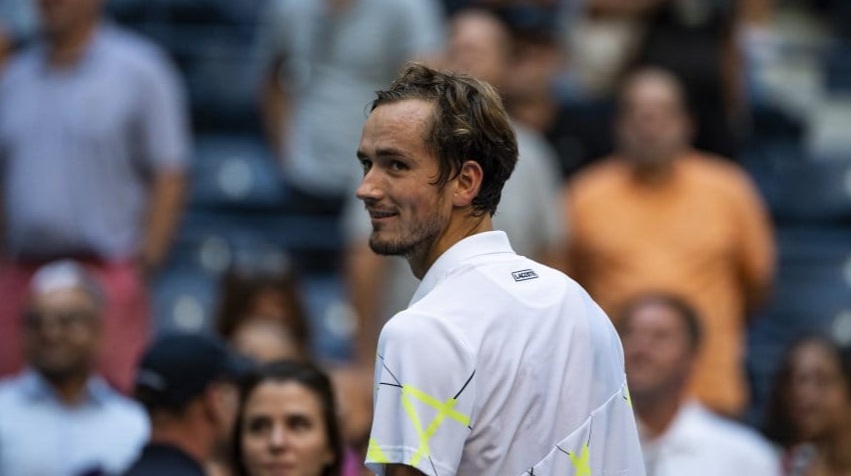 Medvédev, el primer semifinalista del US Open: eliminó a Wawrinka